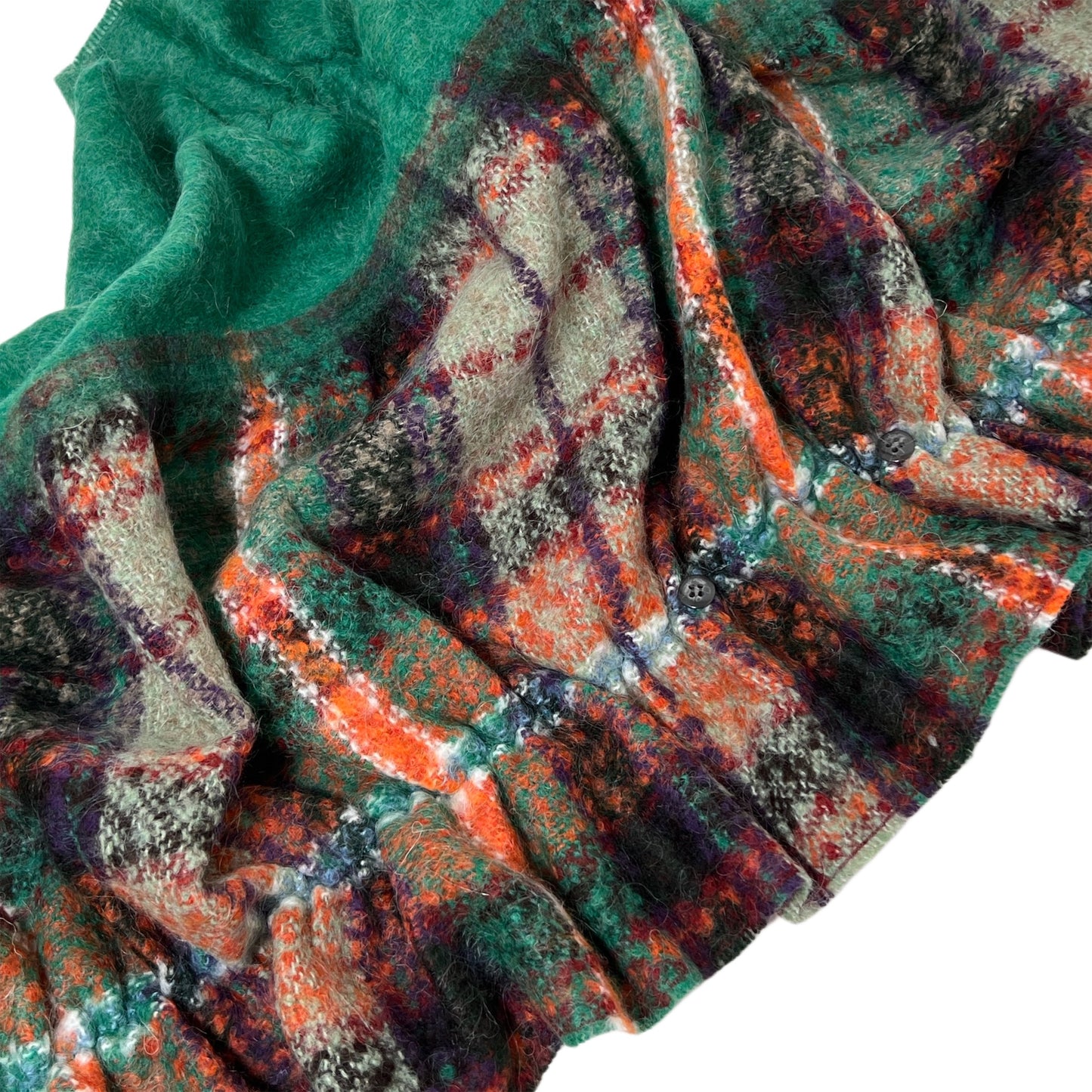 【Sayoko.M】cape shirring M02 green