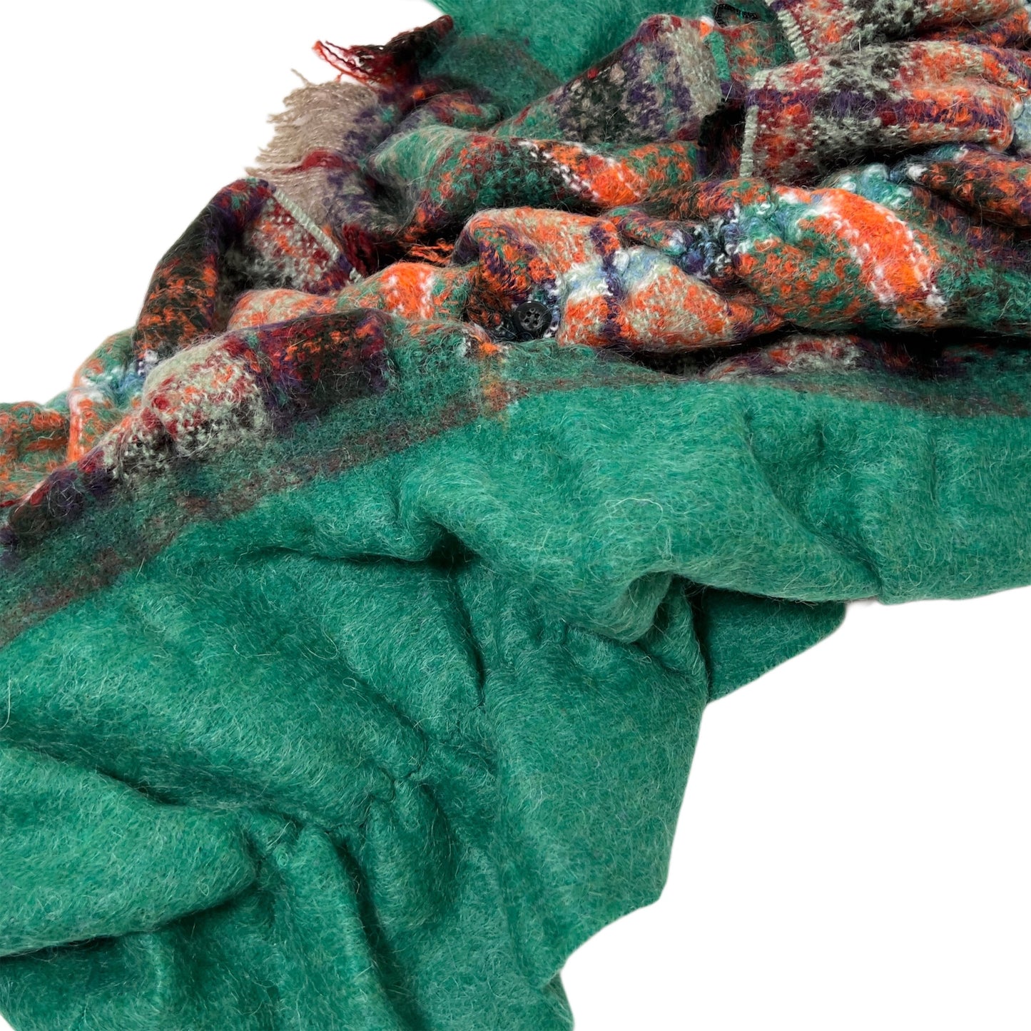 【Sayoko.M】cape shirring M02 green