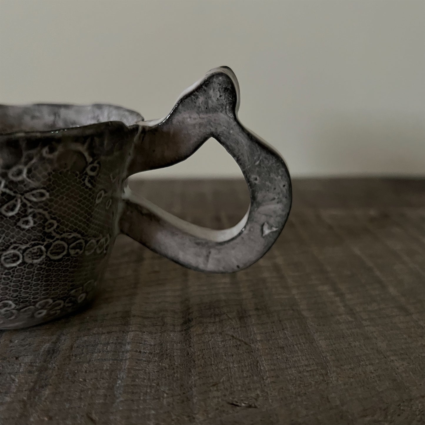 【 Valerie Casado】ティーカップ C-Tasse a The_Noir-6
