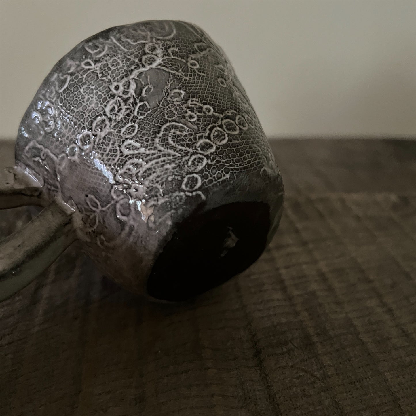 【 Valerie Casado】ティーカップ C-Tasse a The_Noir-6