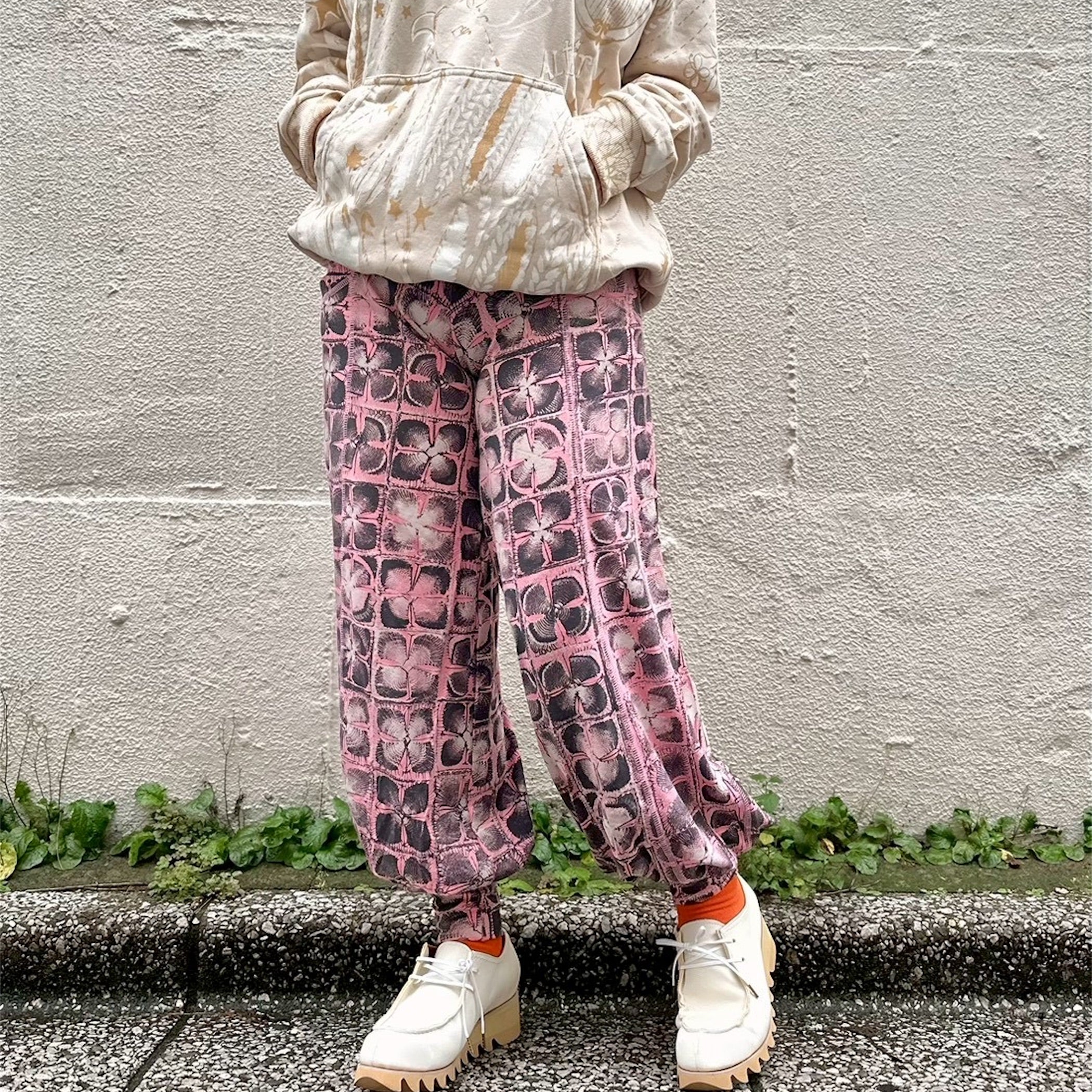 JuanadeArco ホアナデアルコ直輸入タグ付き新品 レトロプリントパンツ アラジンパンツ | juanadearco