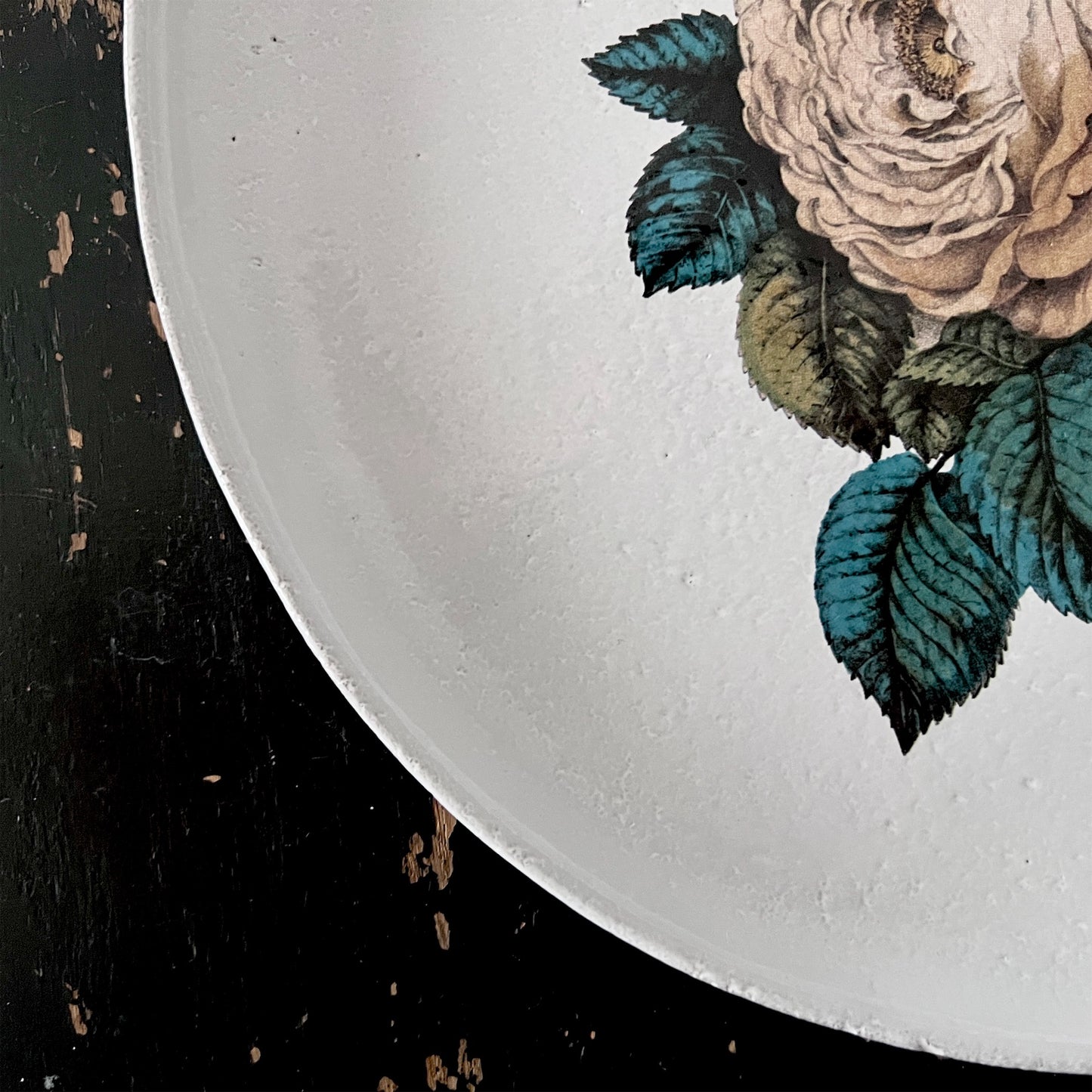 【Astier de Villatte】Sepia Rose プレート