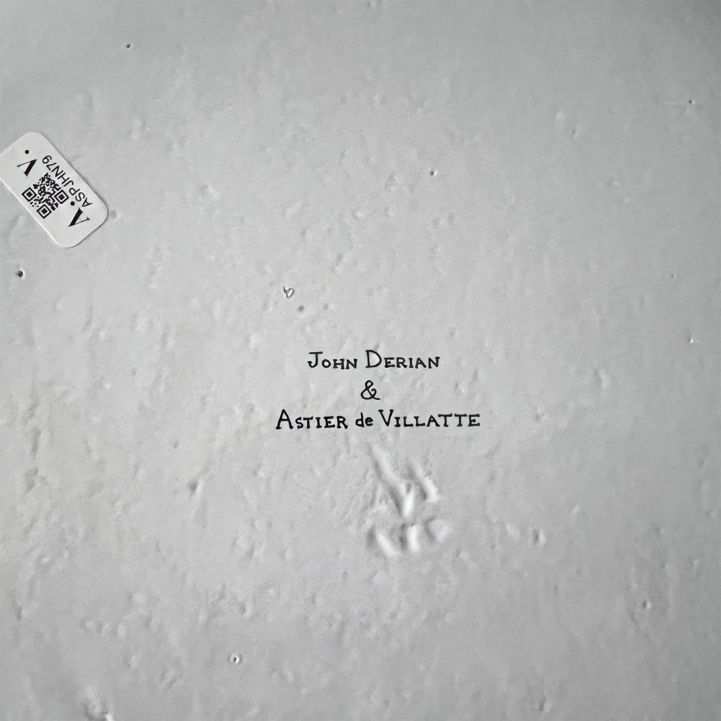 【Astier de Villatte】Sepia Rose プレート