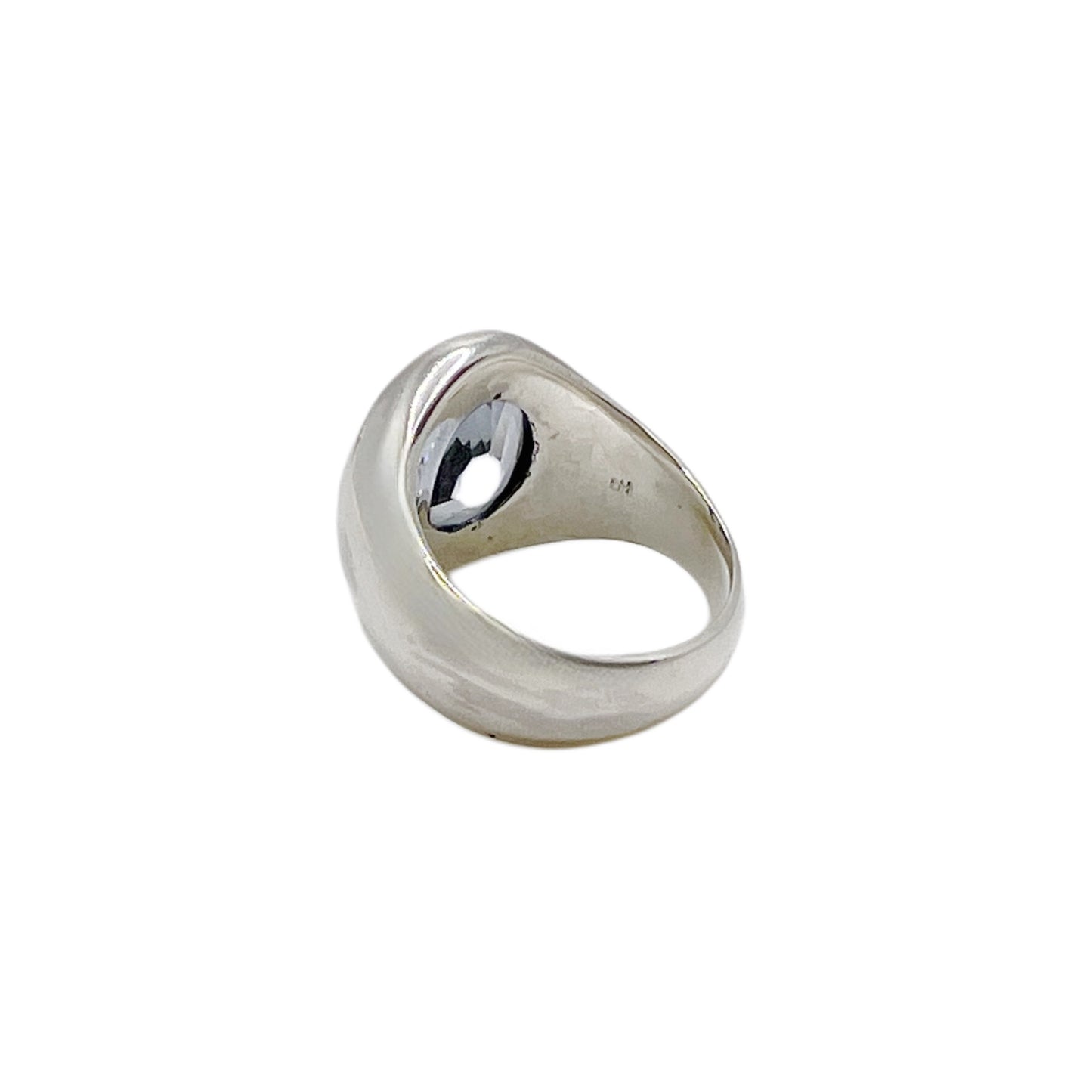 【Helena Rohner】oval faceted stone silver ring