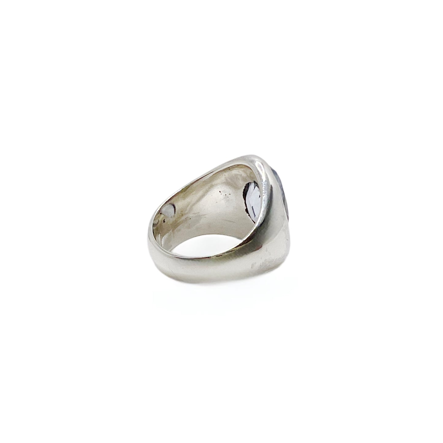 【Helena Rohner】oval faceted stone silver ring