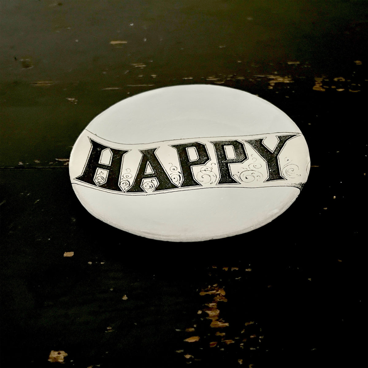 【Astier de Villatte】Small Happy Plate