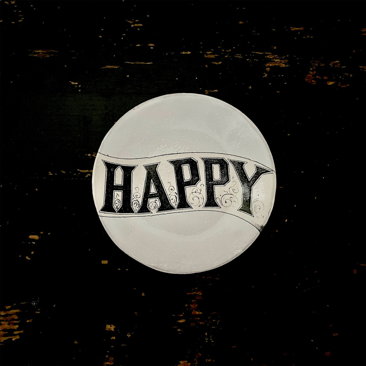 【Astier de Villatte】Small Happy Plate
