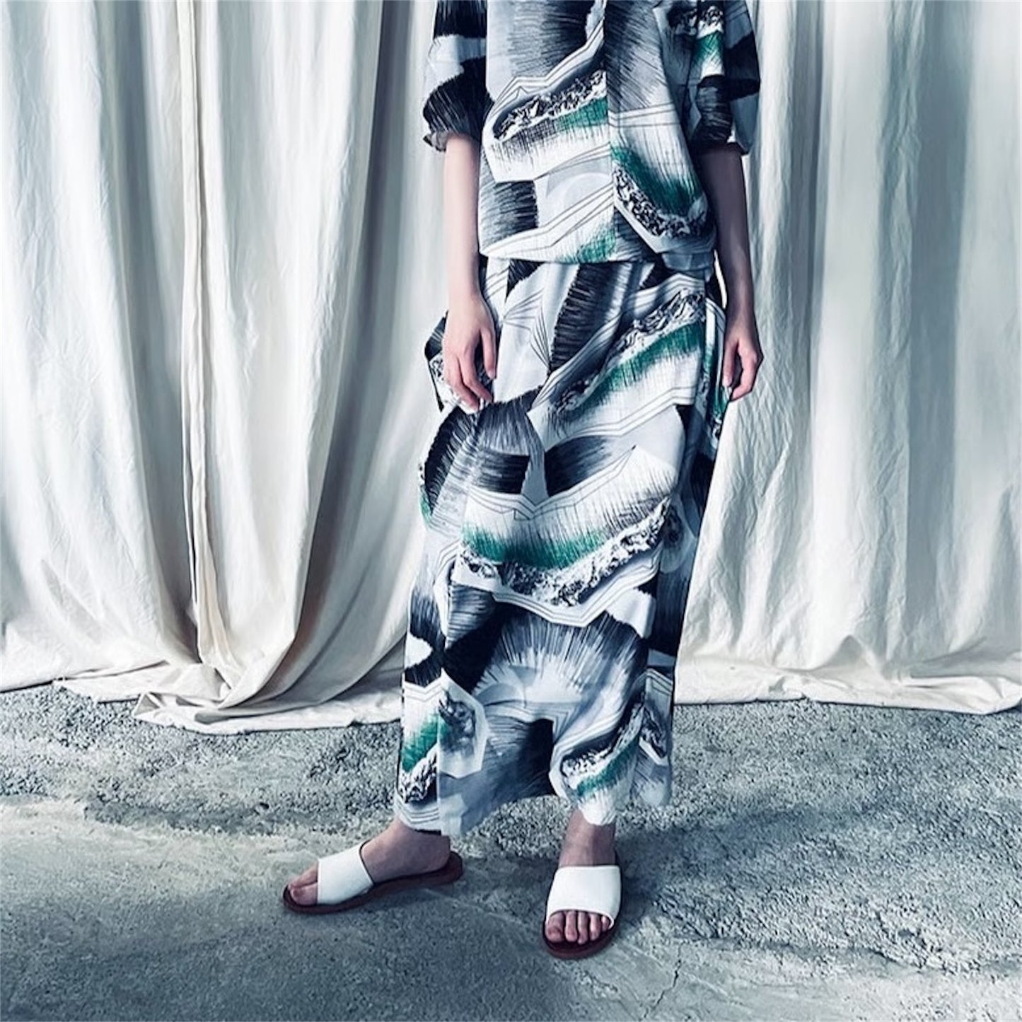 【ohta】lanch skirt sk-30P