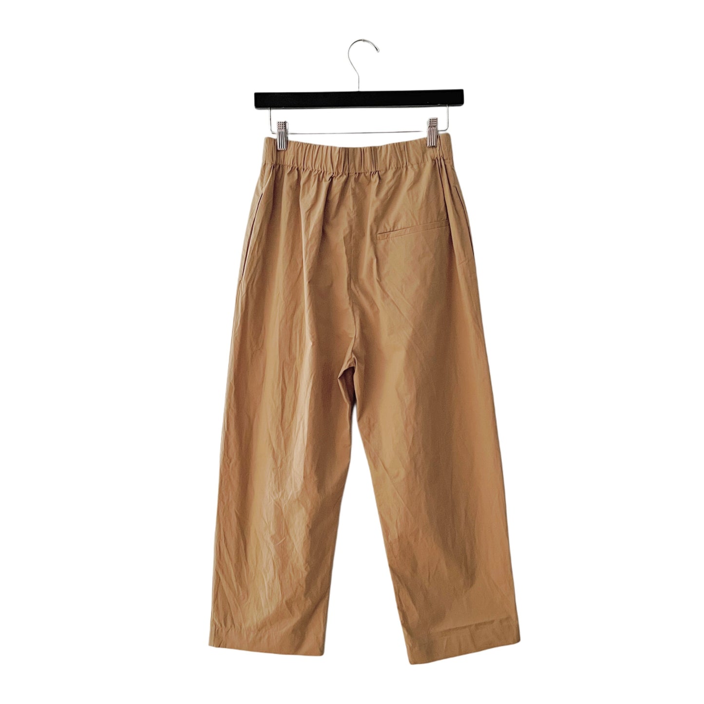 【Mii Collection】solid dyed cotton pant/115 BEIGE