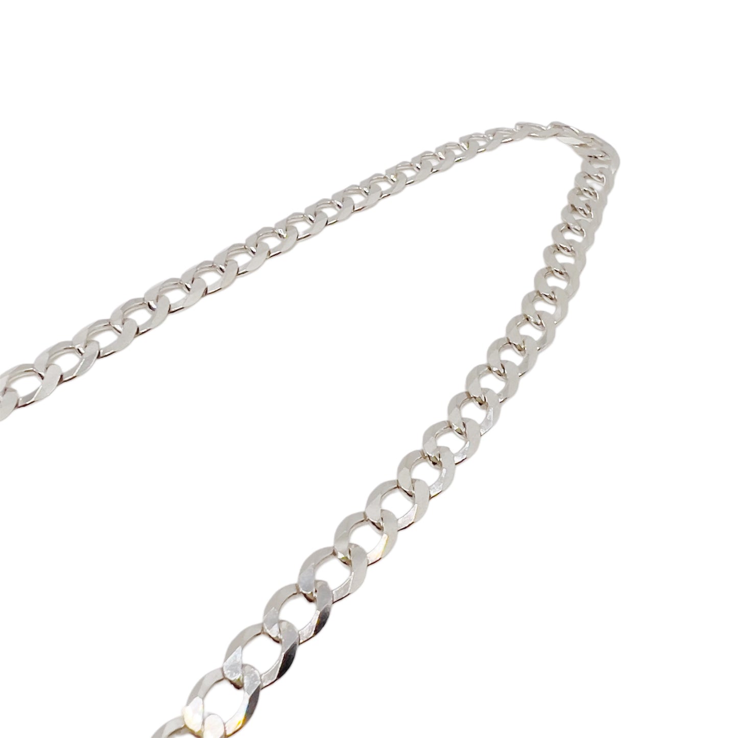 【Helena Rohner】flat silver chain with glass bead necklace