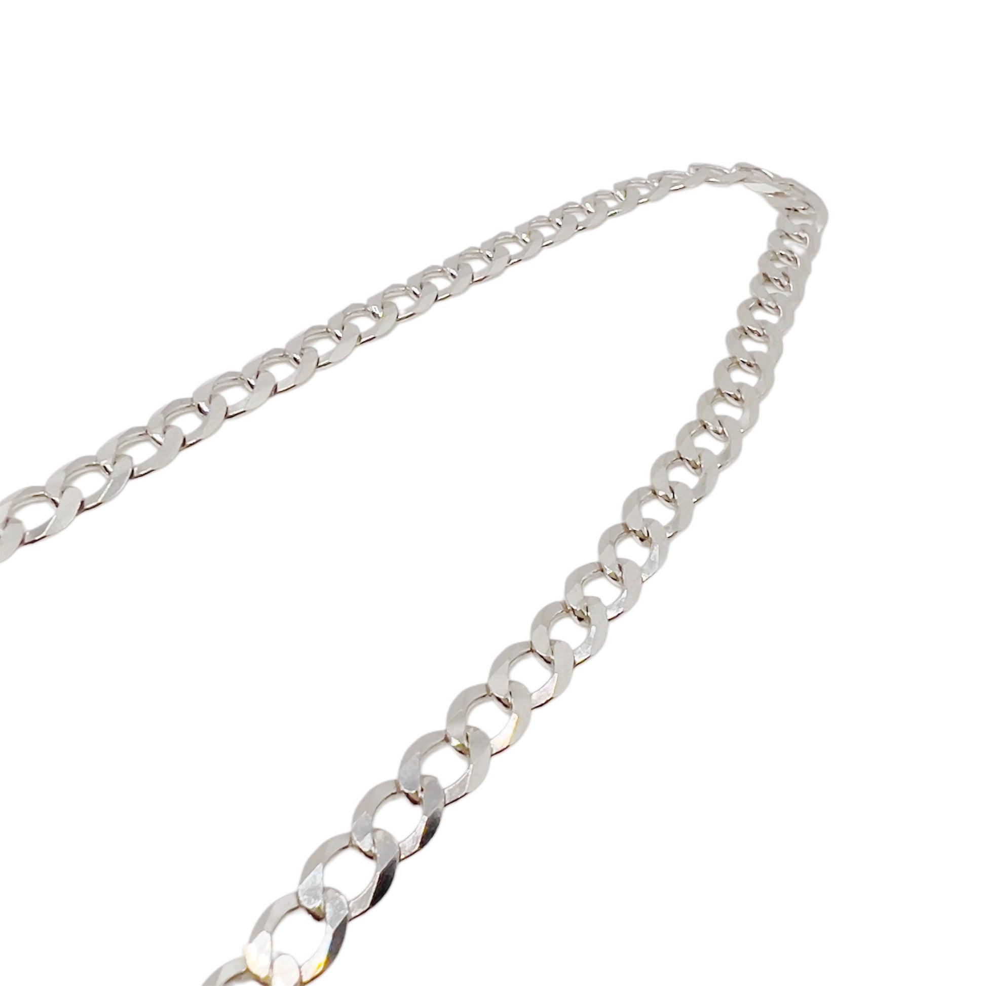 【Helena Rohner】flat silver chain with glass bead necklace