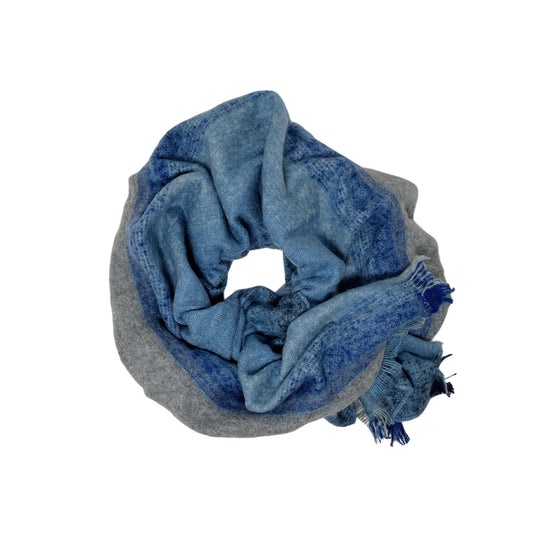 【Sayoko.M】cape shirring M04 blue