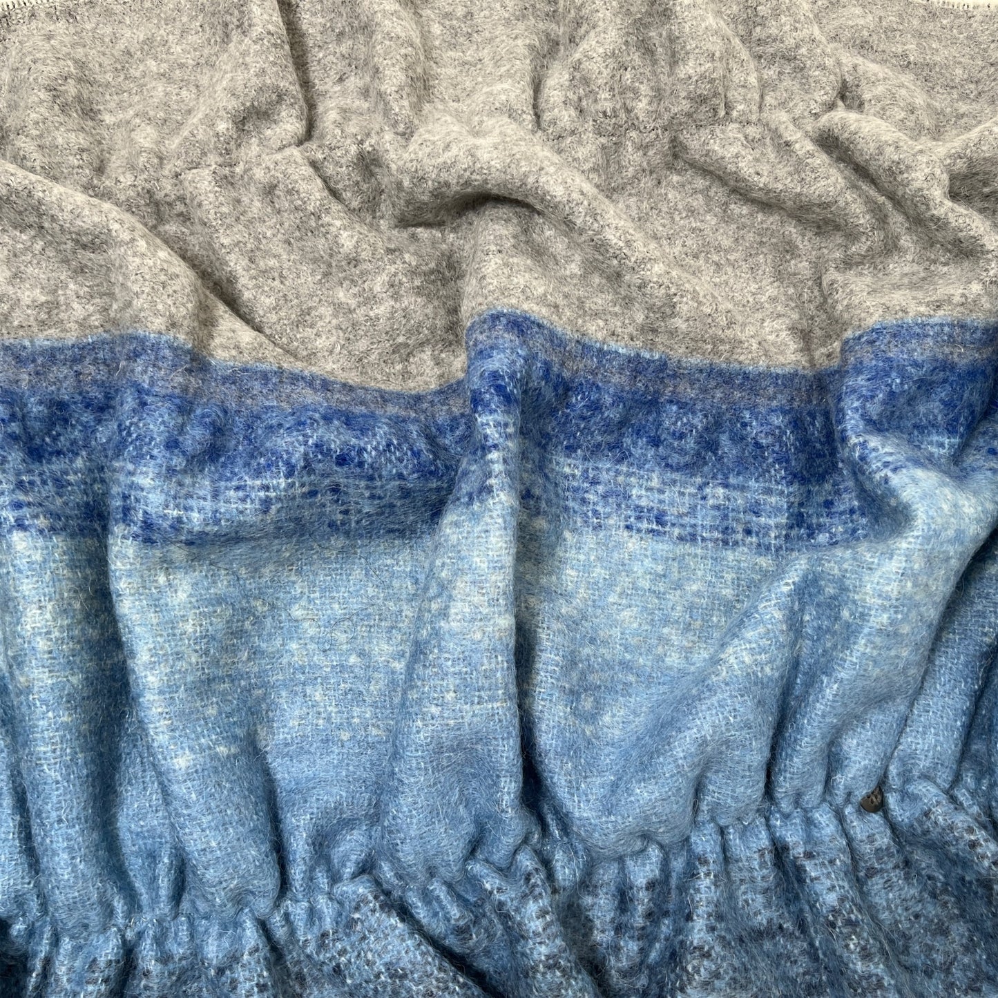 【Sayoko.M】cape shirring M04 blue