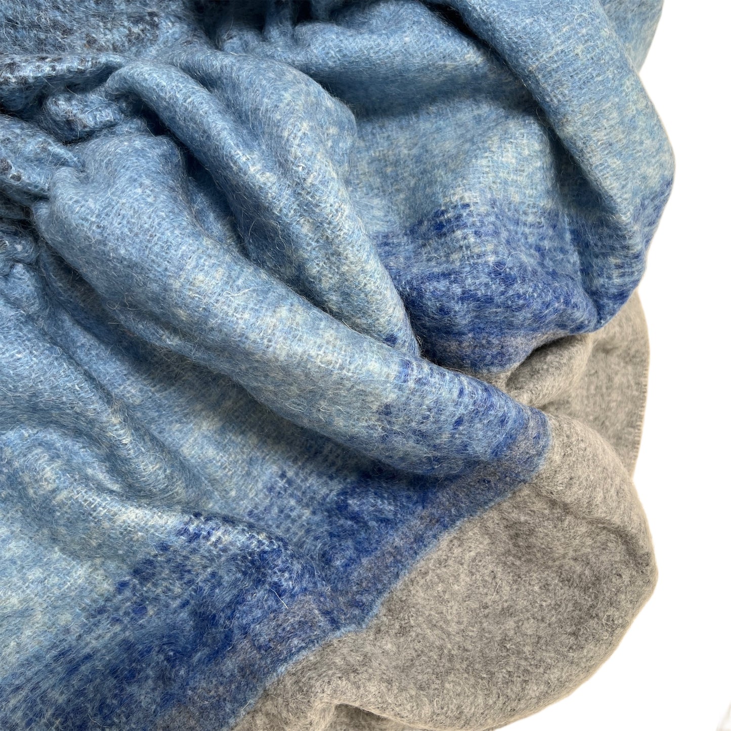 【Sayoko.M】cape shirring M04 blue
