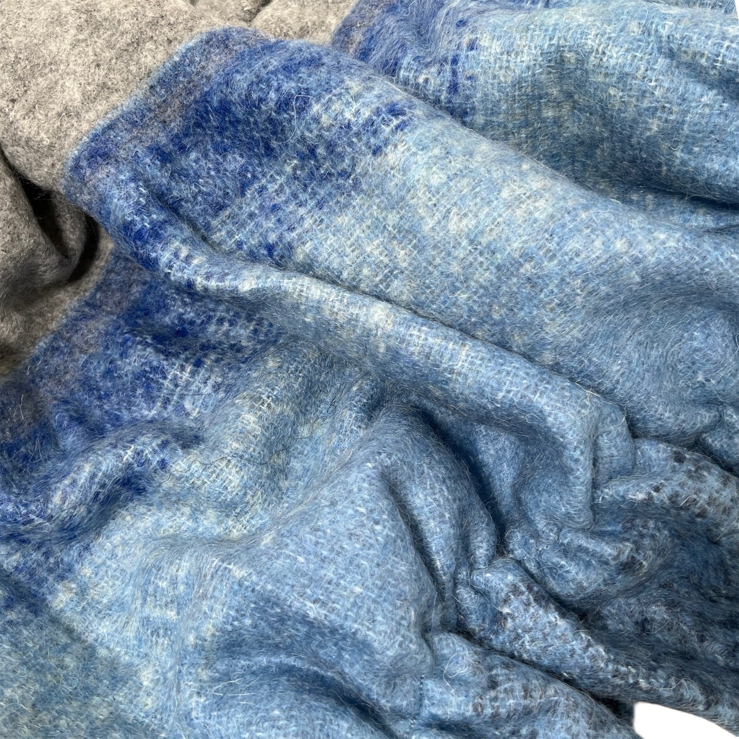 【Sayoko.M】cape shirring M04 blue