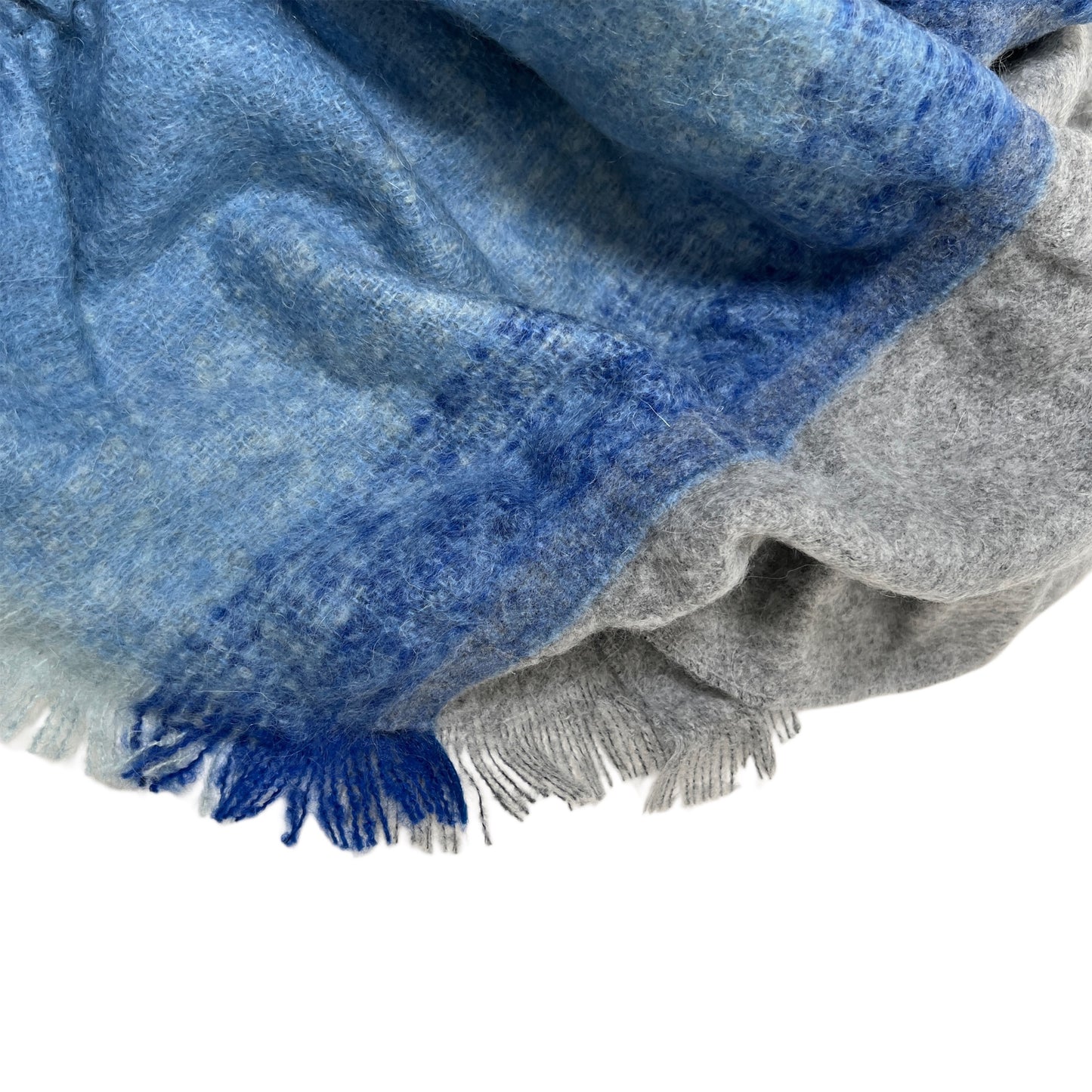 【Sayoko.M】cape shirring M04 blue