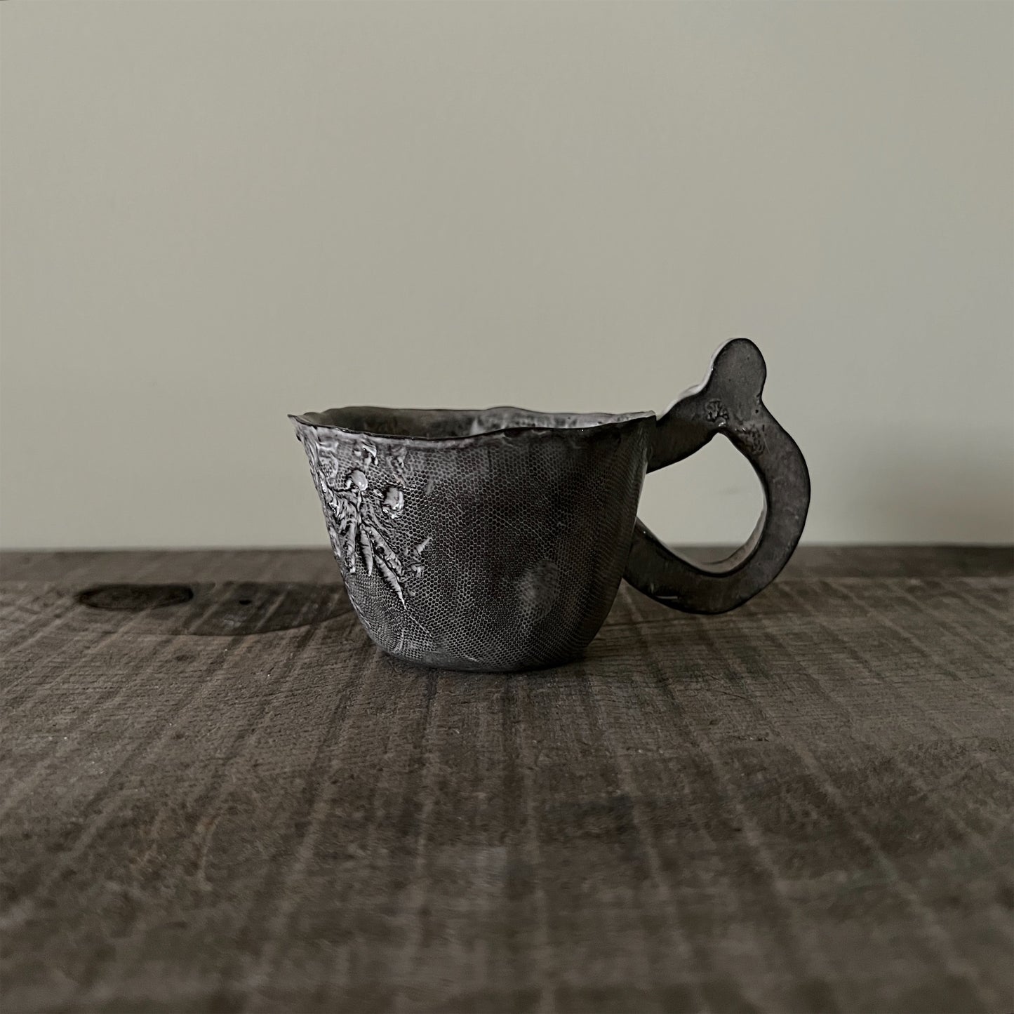 【 Valerie Casado】ティーカップ C-Tasse a The_Noir-4