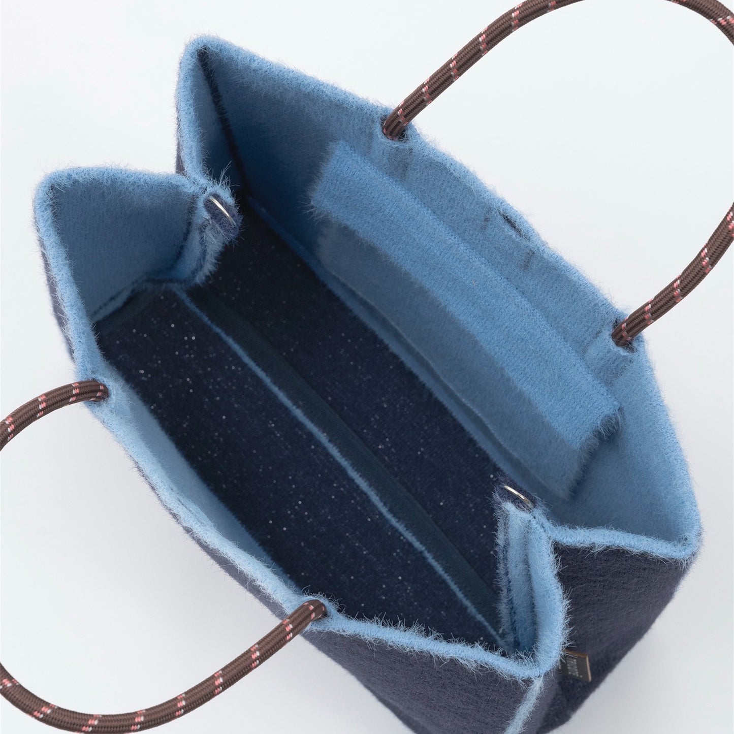 【TRICOTE】SHAGGY GLITTERS PAPER KNIT BAG