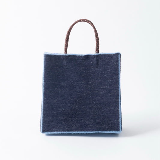 【TRICOTE】SHAGGY GLITTERS PAPER KNIT BAG