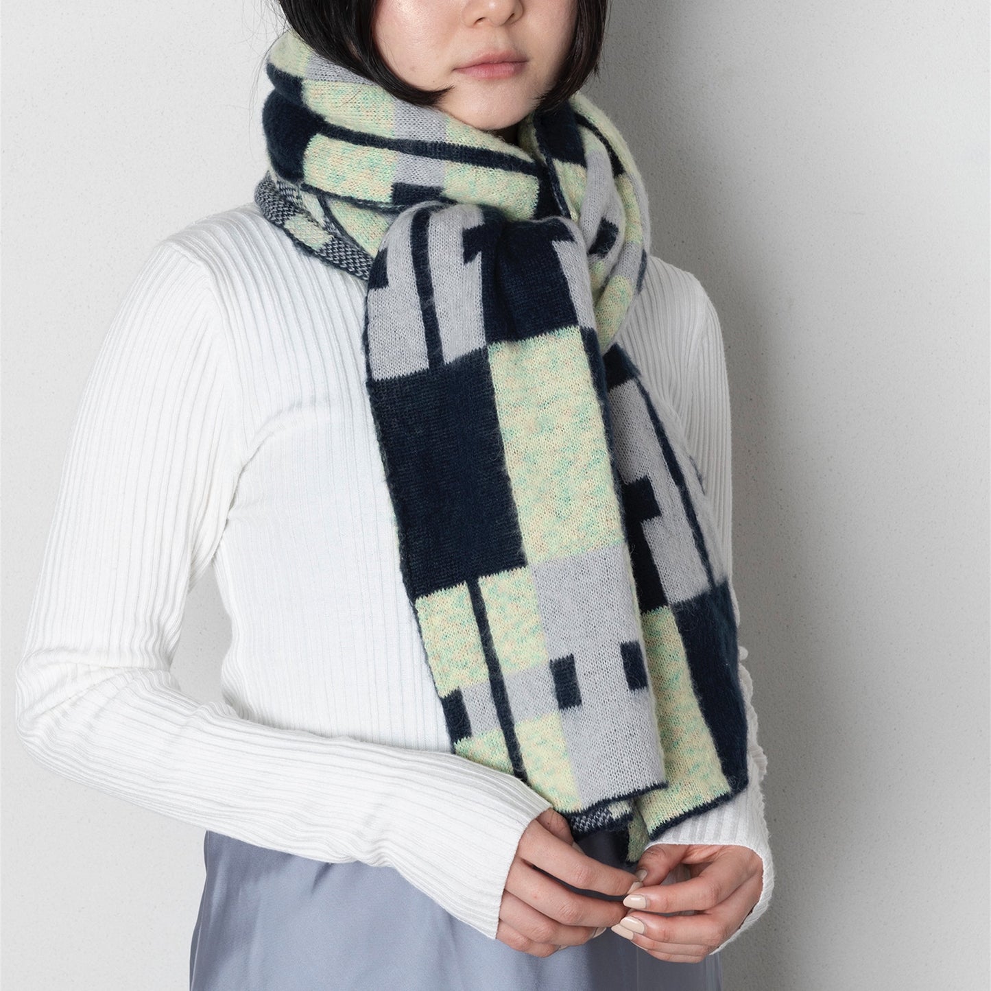 【TRICOTE】MOHAIR SCARF