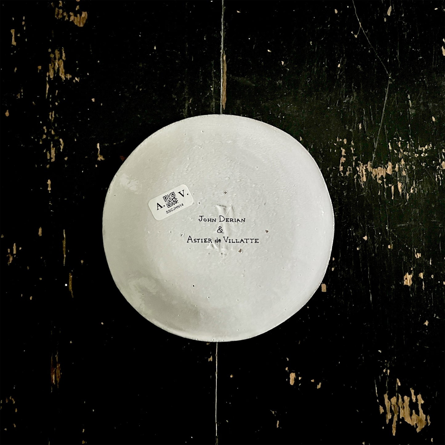 【Astier de Villatte】Fork and knife saucer