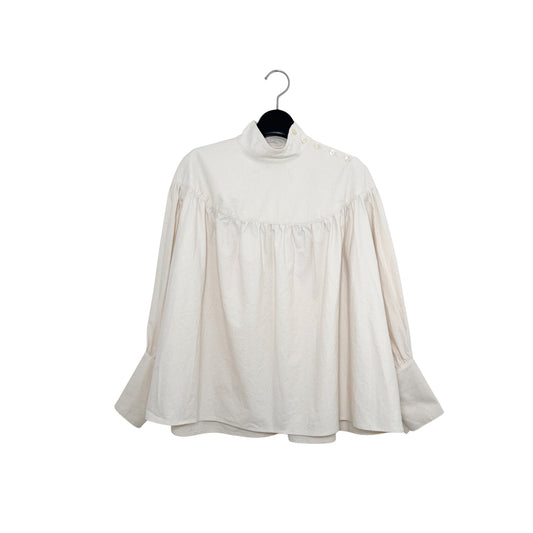 【YAB-YUM】REFECTORY BLOUSE WHITE 242403-1