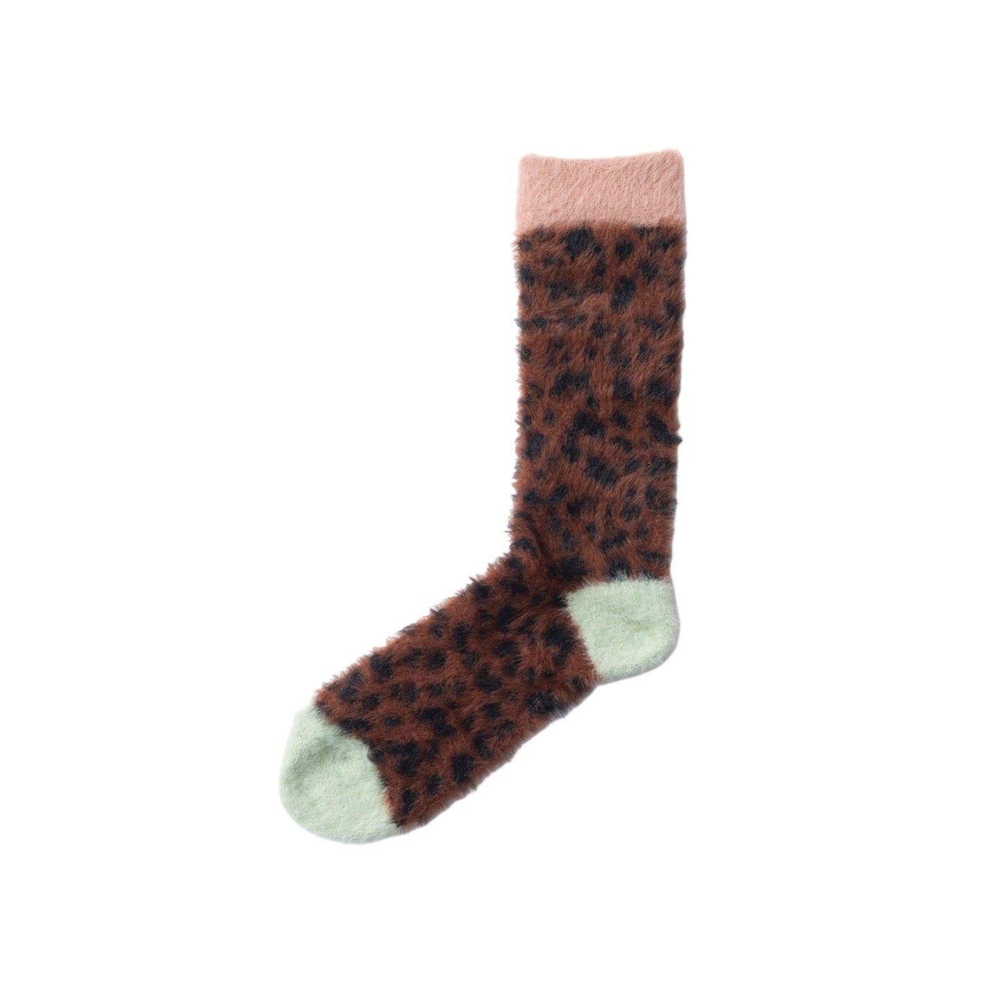 【TRICOTE】LEOPARD PATTERN ROOM SOCKS