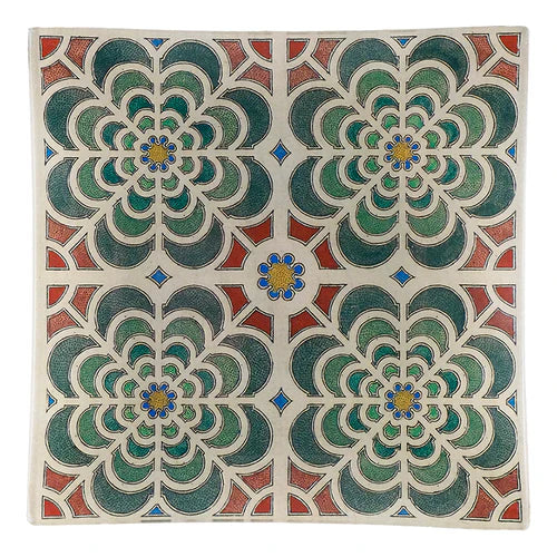 【JOHN DERIAN】デコパージュプレートFloral Maze