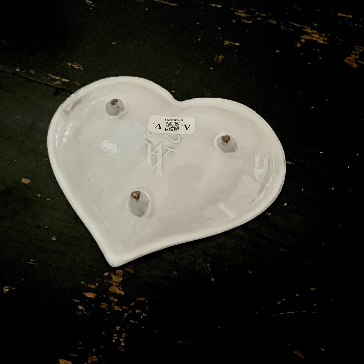 【Astier de Villatte】Small Heart Dish