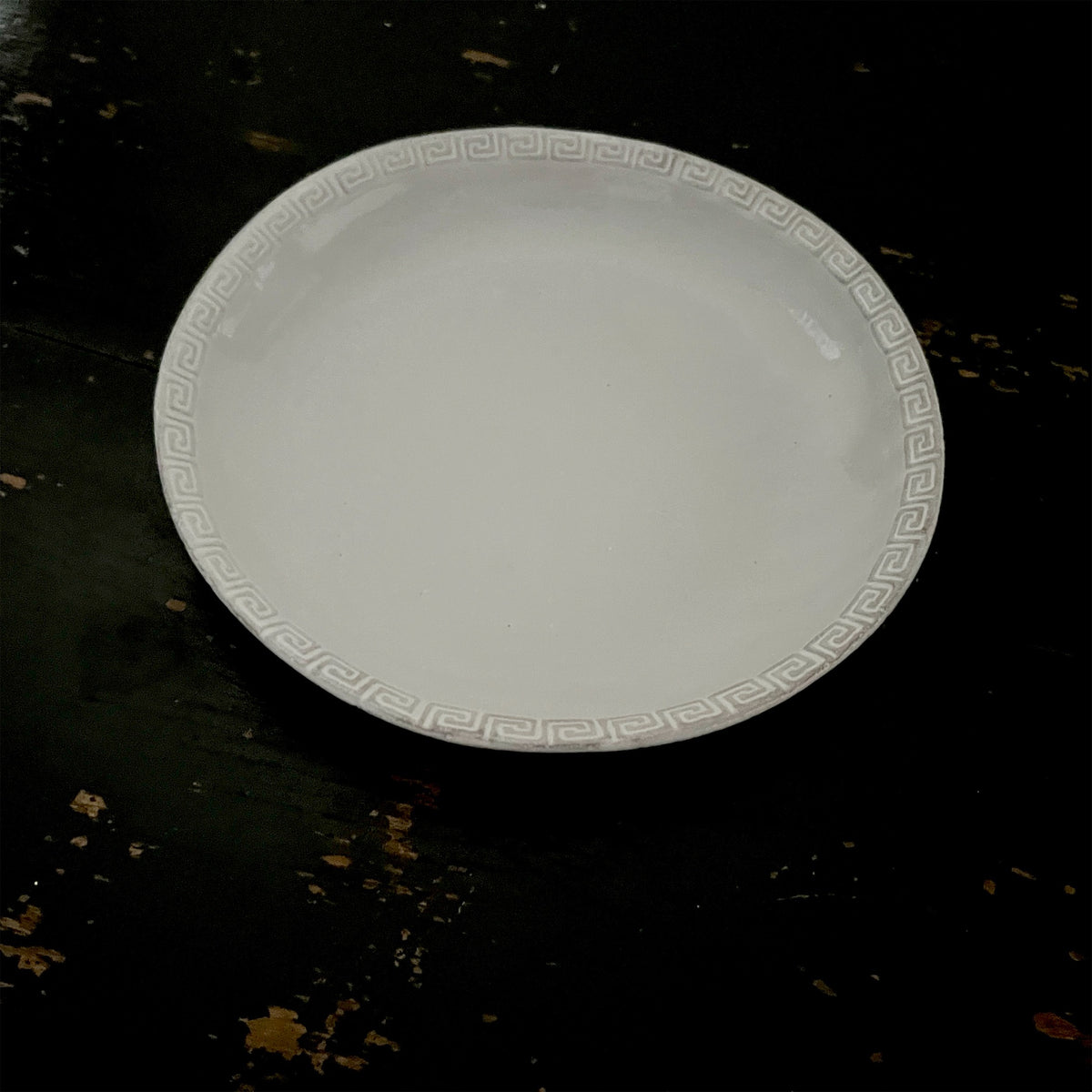 【Astier de Villatte】Grecque Soup Plate