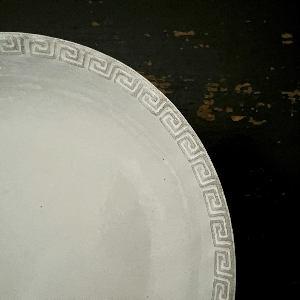 【Astier de Villatte】Grecque Soup Plate