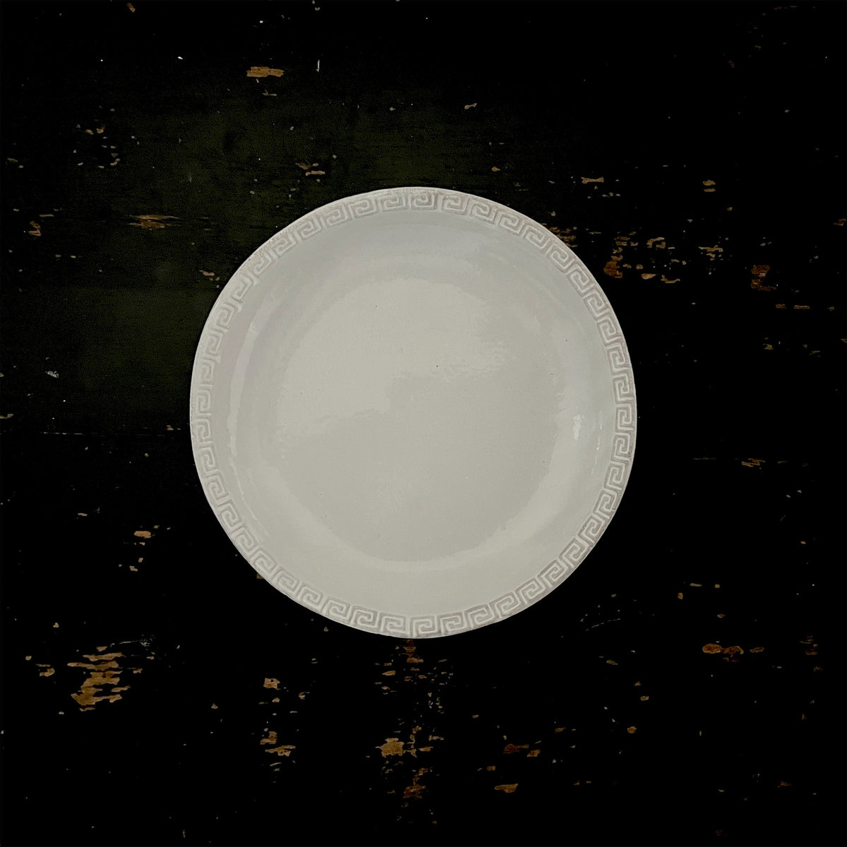 【Astier de Villatte】Grecque Soup Plate