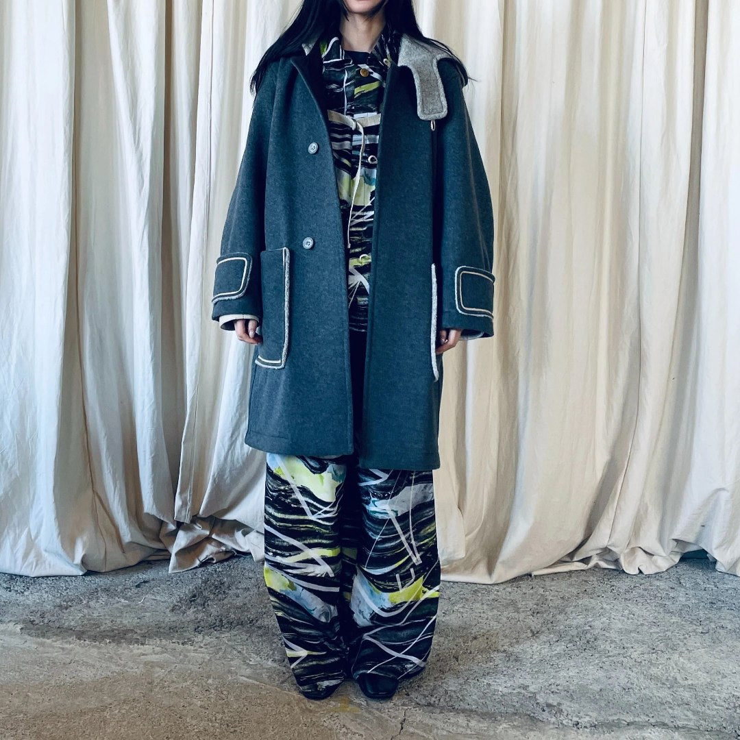 【ohta】gray coat jk-89G