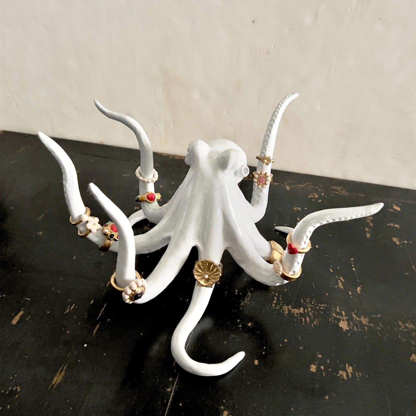 【Astier de Villatte】Octopus Ornament with Rings