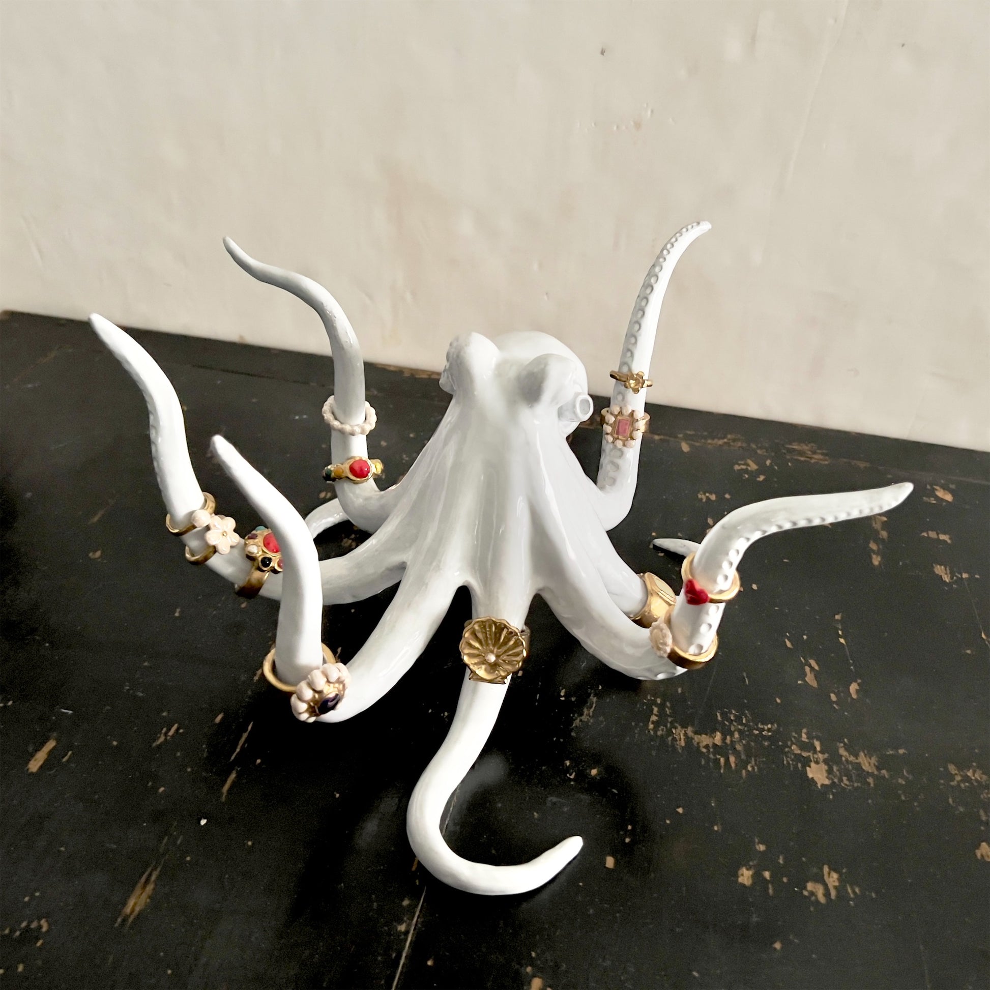 【Astier de Villatte】Octopus Ornament with Rings