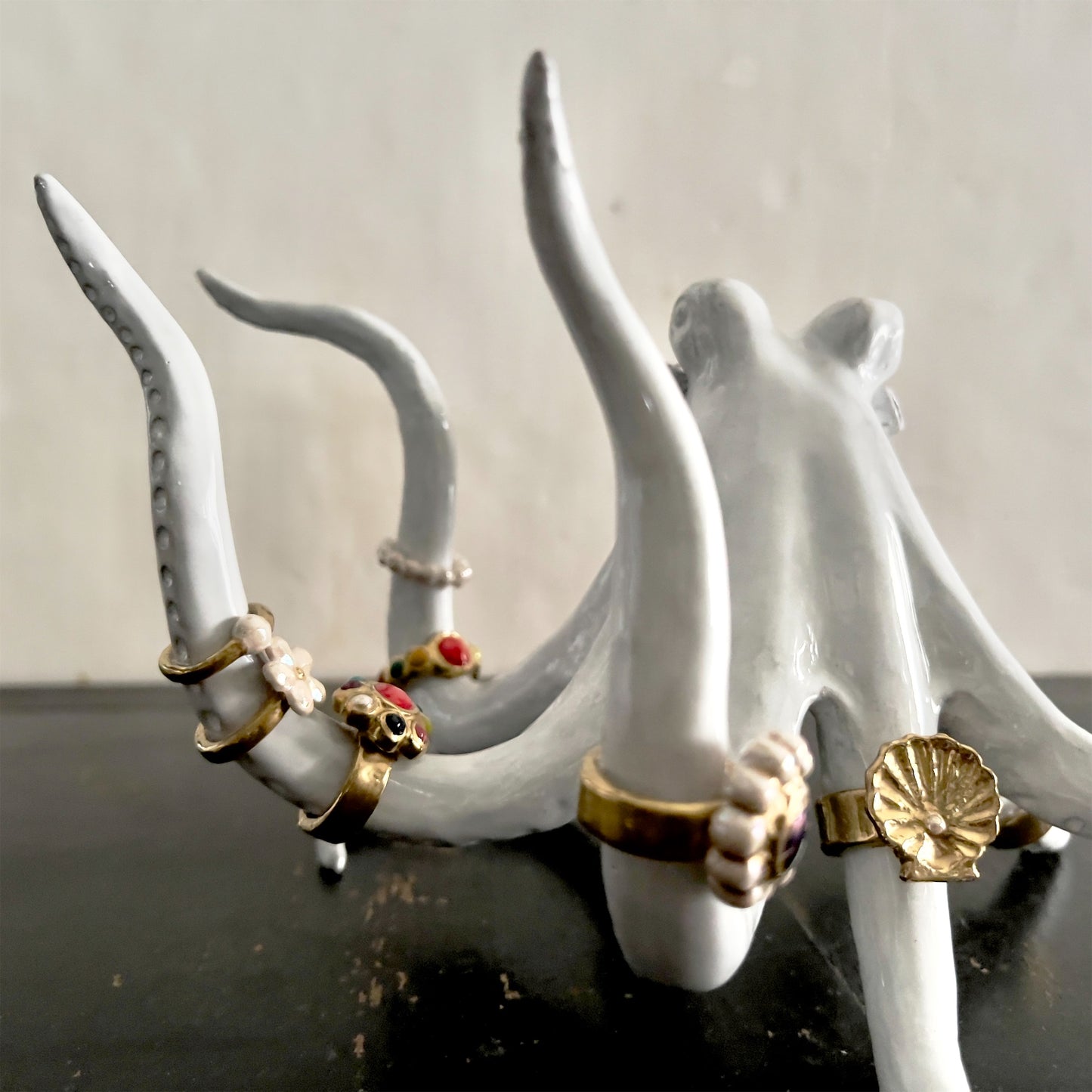 【Astier de Villatte】Octopus Ornament with Rings