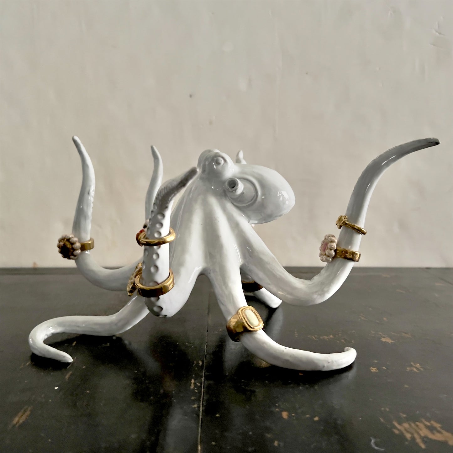 【Astier de Villatte】Octopus Ornament with Rings