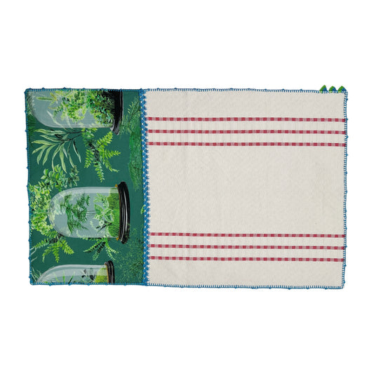 【Leo Atlante】Kitchen Towel_green tree