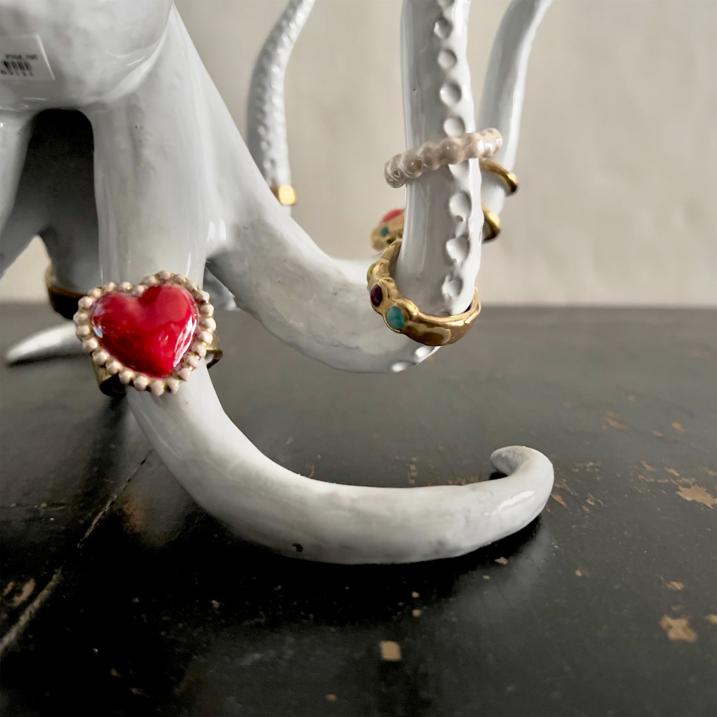 【Astier de Villatte】Octopus Ornament with Rings