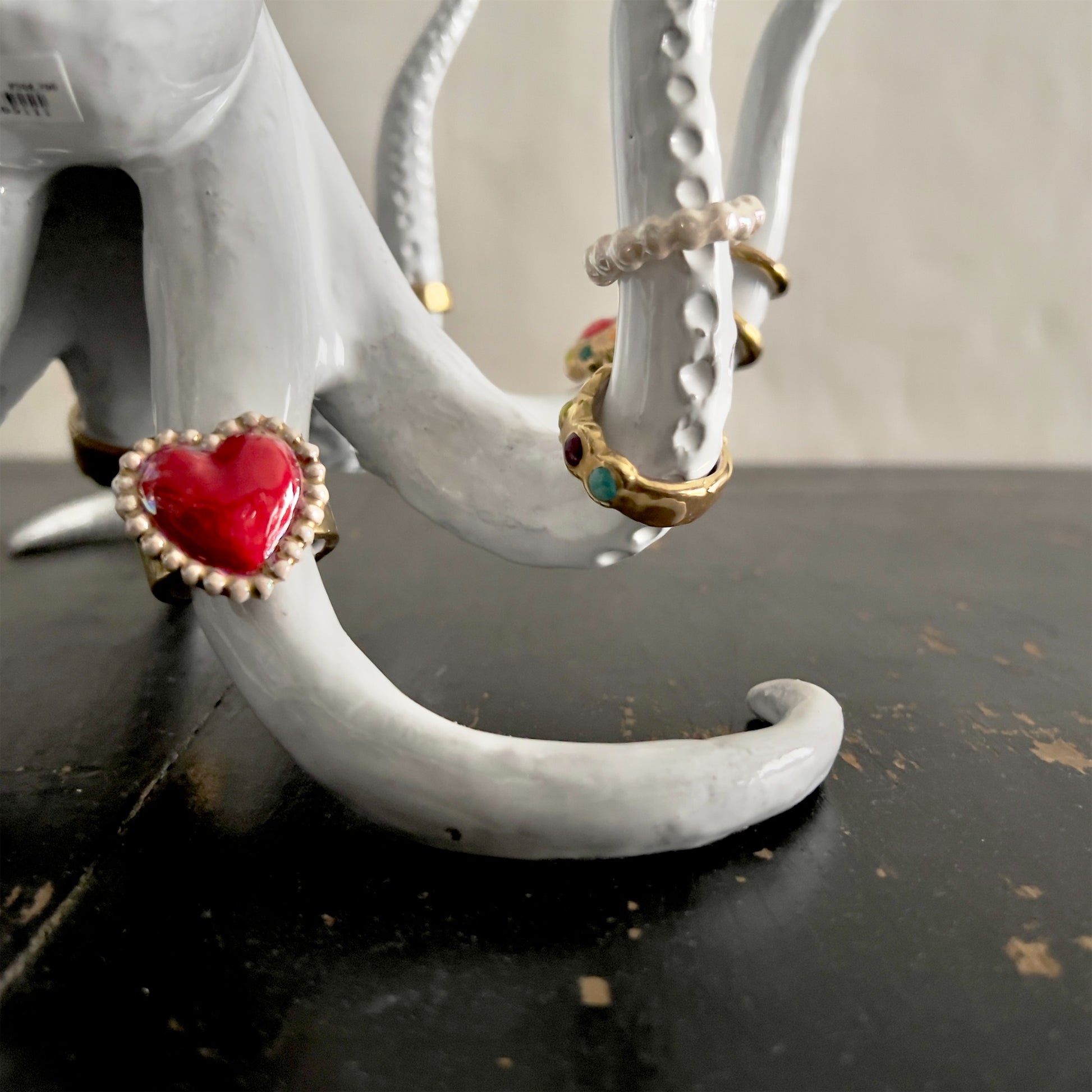 【Astier de Villatte】Octopus Ornament with Rings