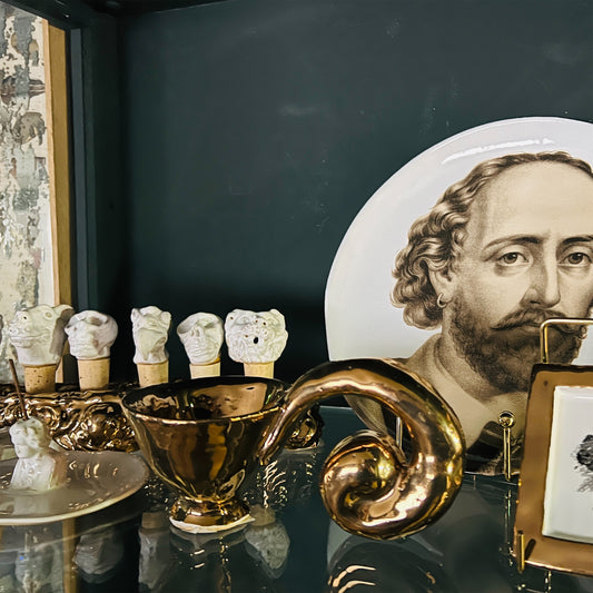 【Kuhn Keramik】インセンスホルダー Beethoven on plate