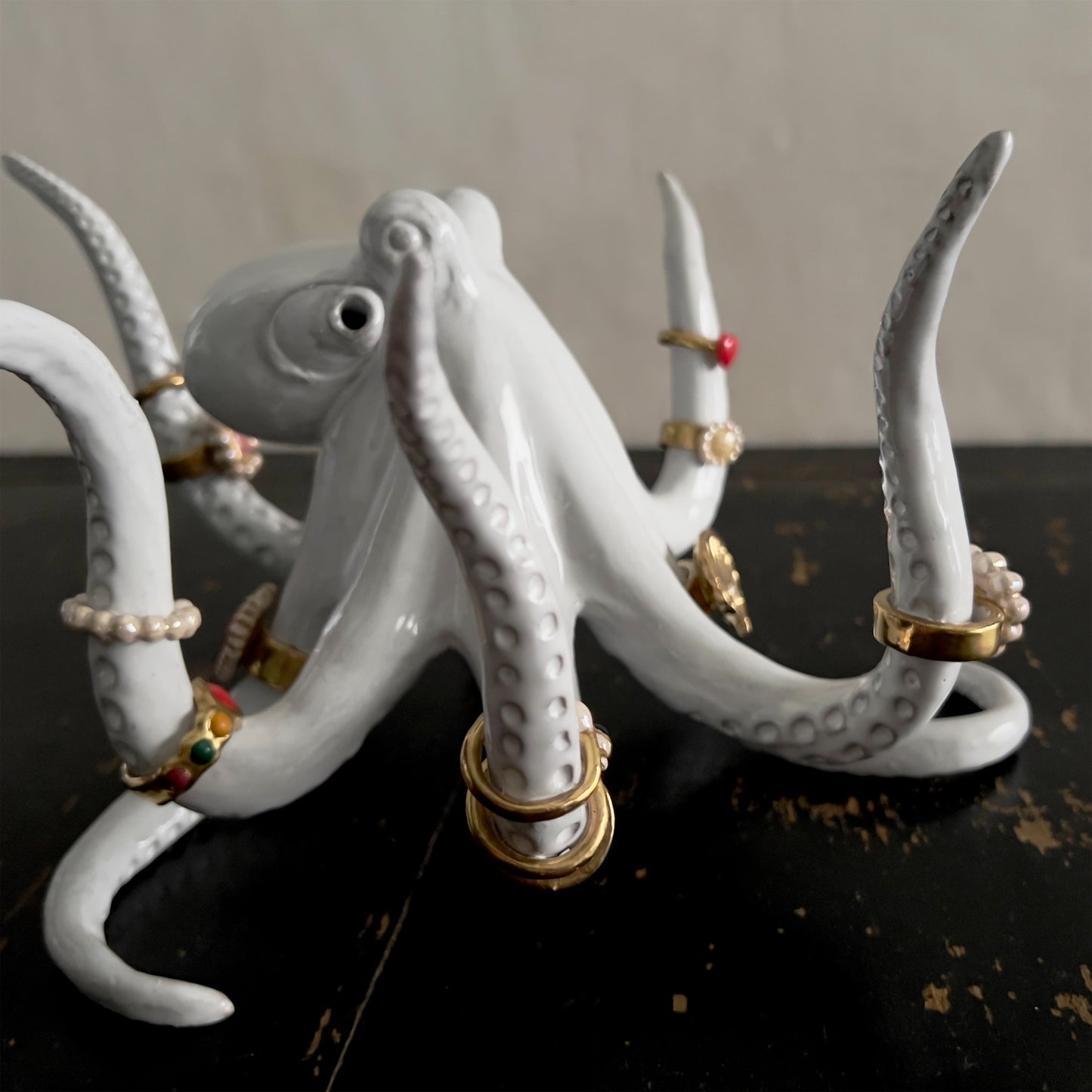 【Astier de Villatte】Octopus Ornament with Rings