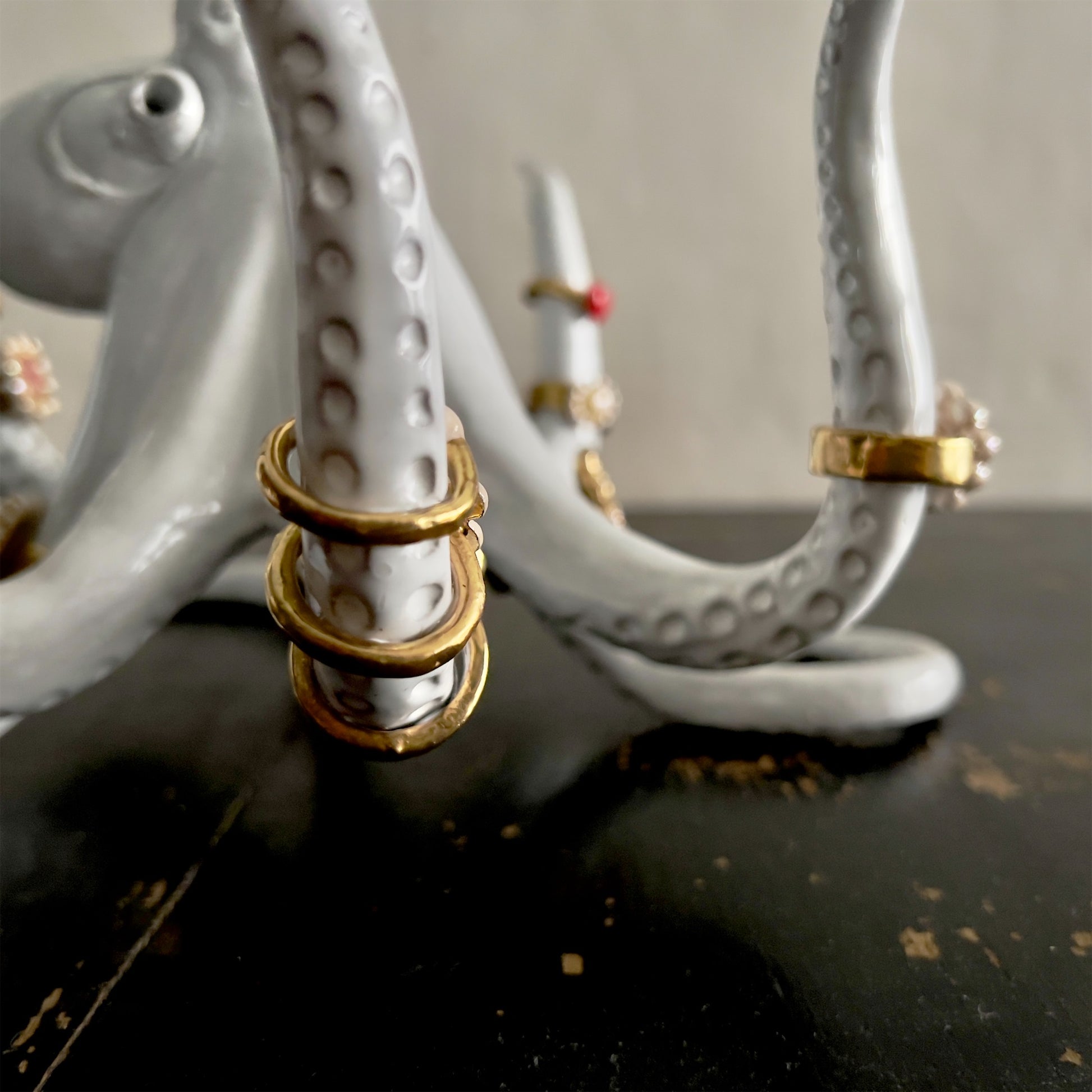 【Astier de Villatte】Octopus Ornament with Rings