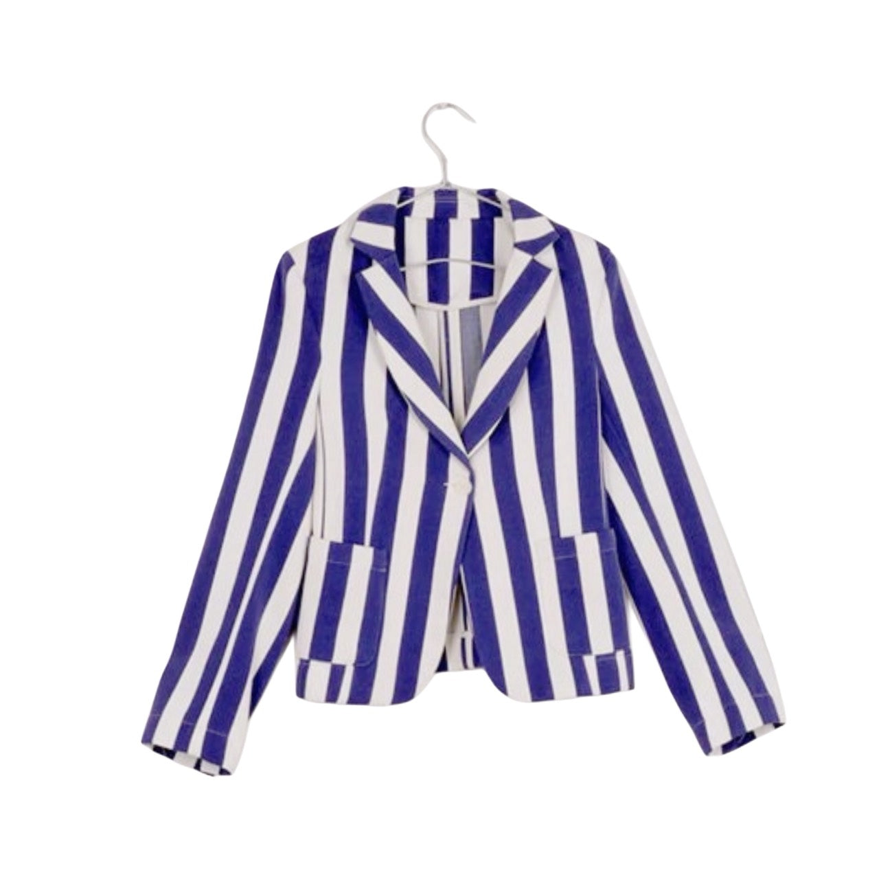 【Mii Collection】hand woven stripe iacket/66