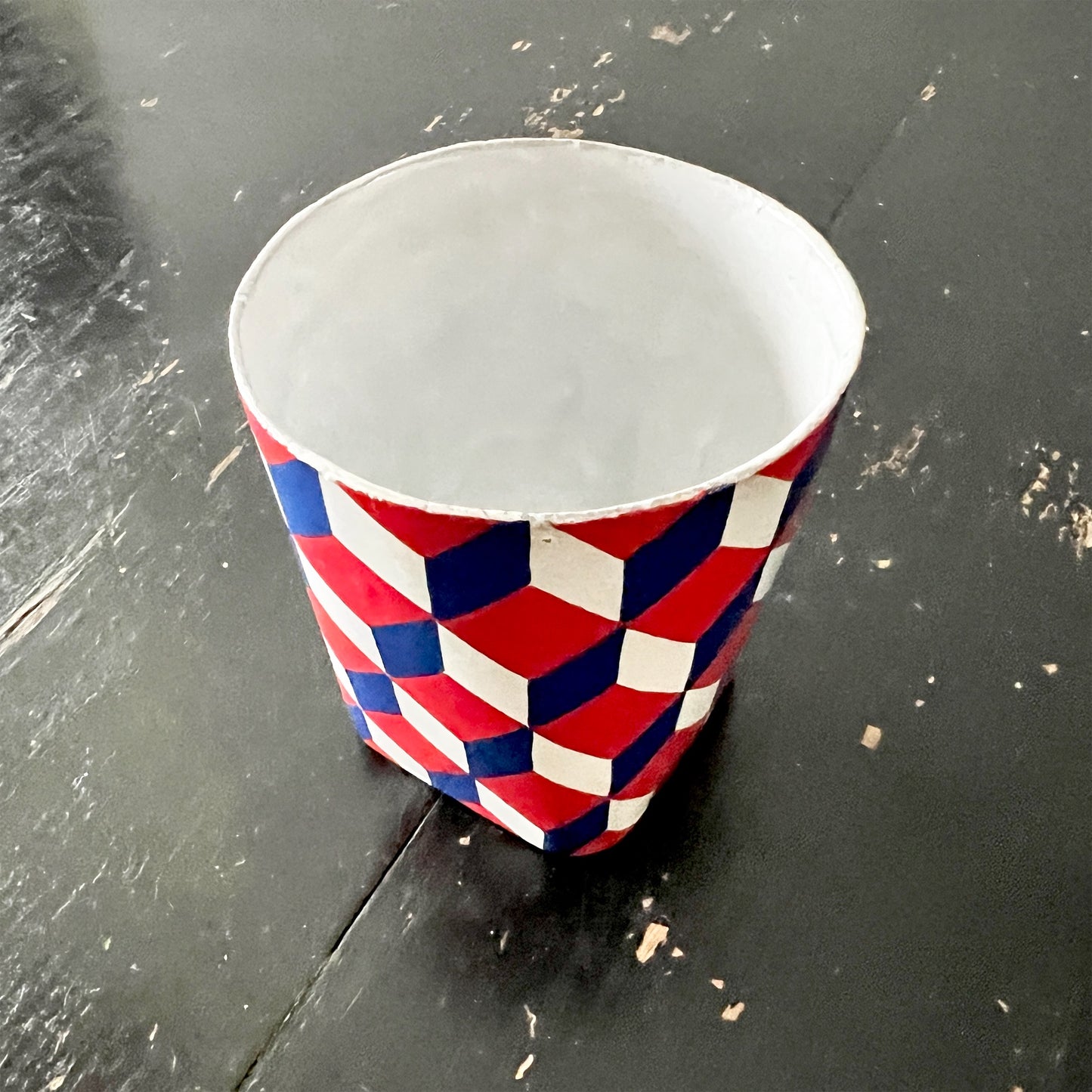 【Astier de Villatte】Tricolore Cube タンブラー