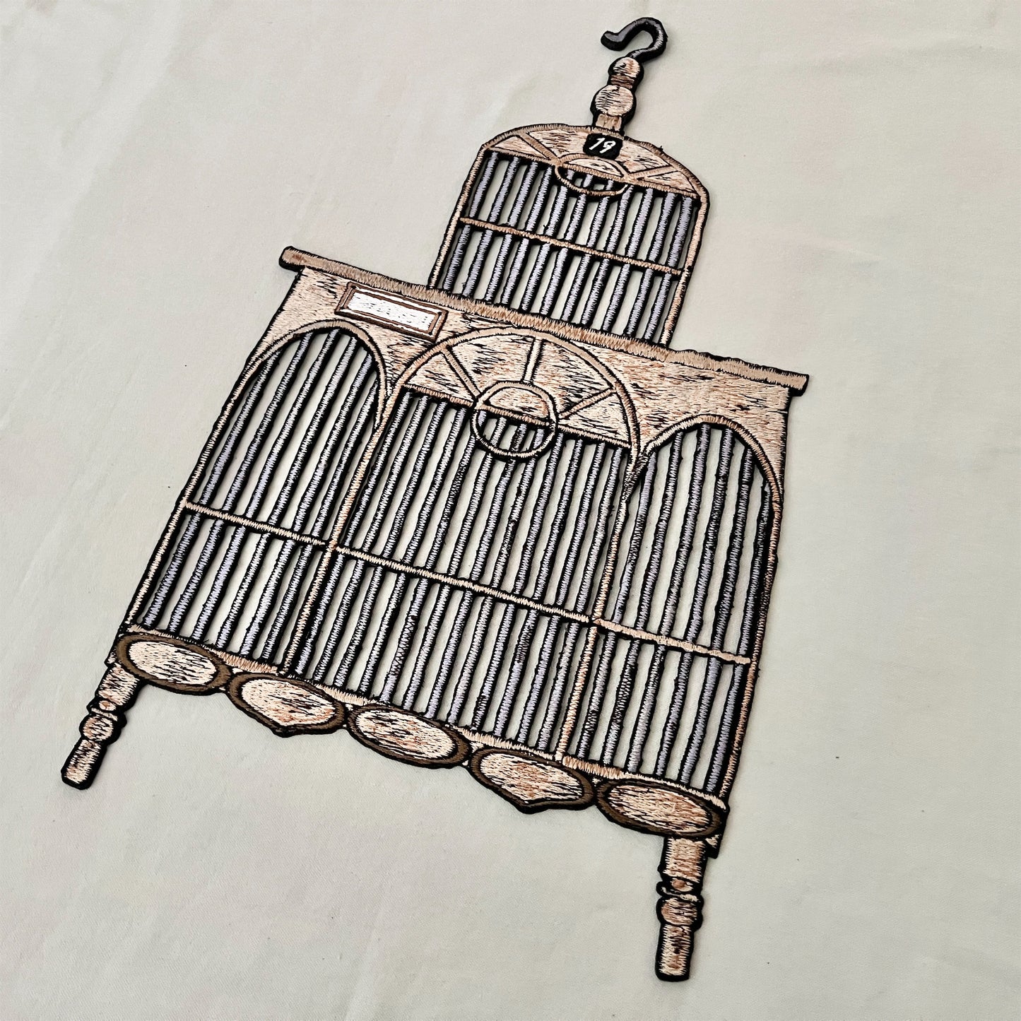 【ma.macaron】鳥籠　ベージュ