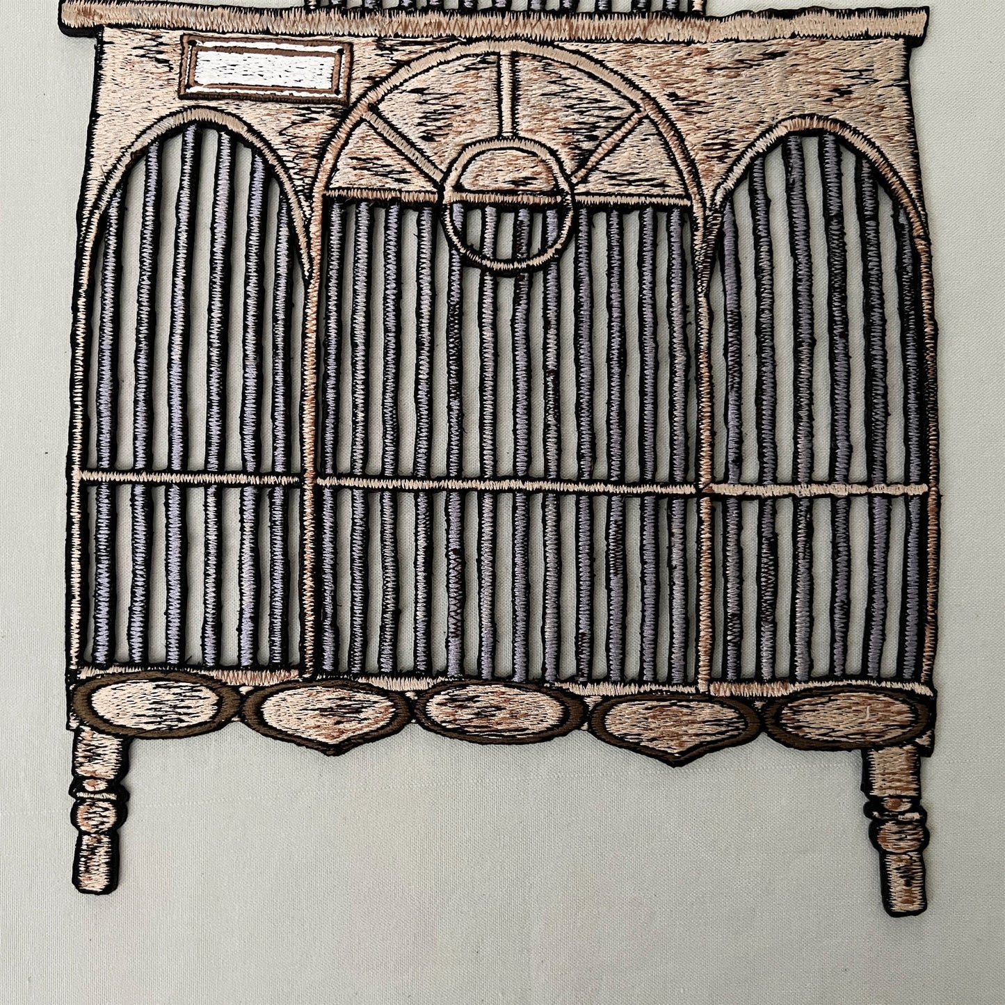 【ma.macaron】鳥籠　ベージュ