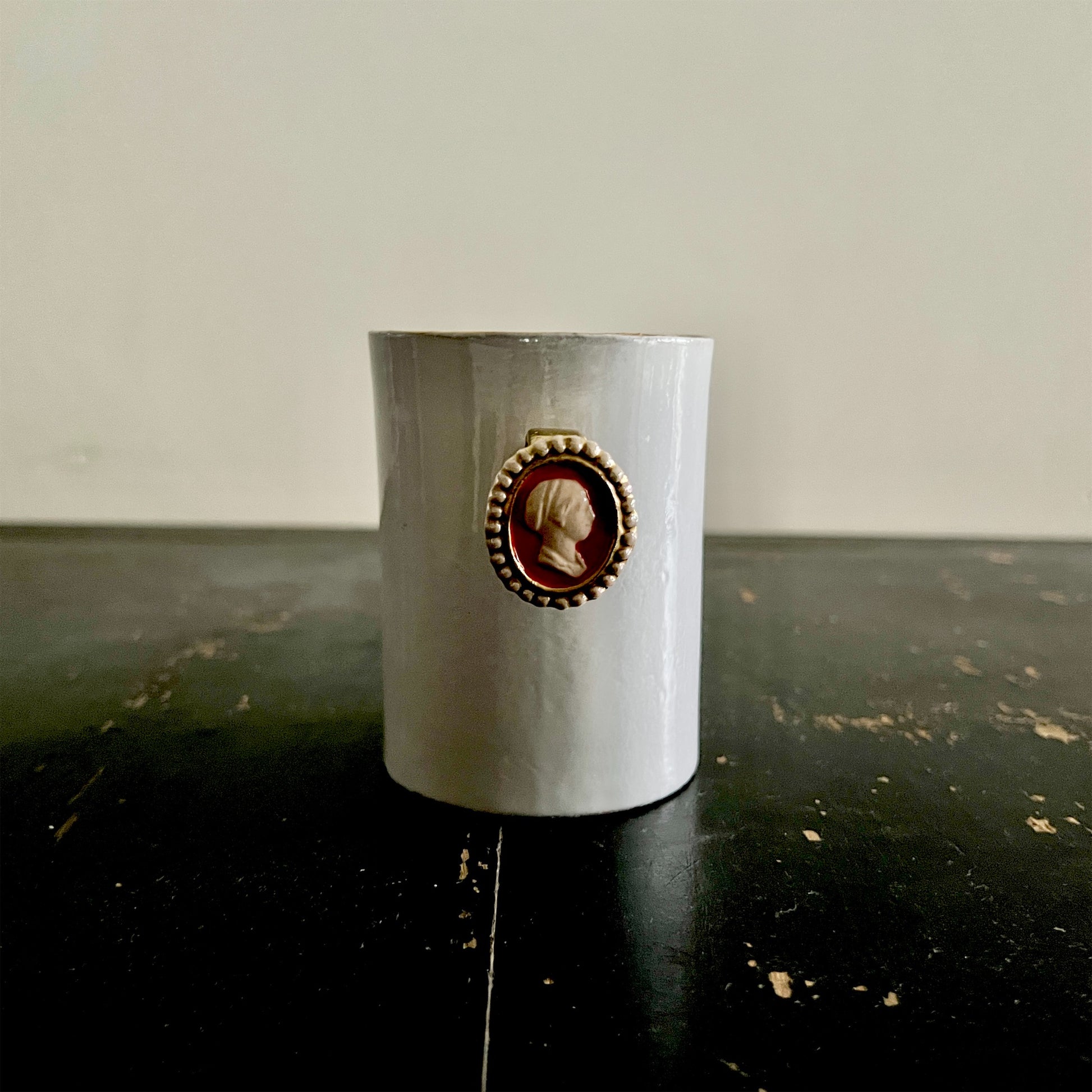 【Astier de Villatte】Serena Woman Cameo Ring Cup