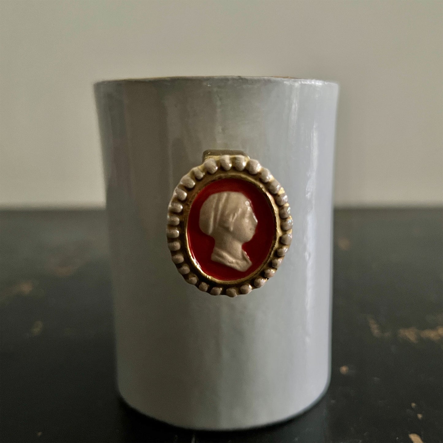 【Astier de Villatte】Serena Woman Cameo Ring Cup