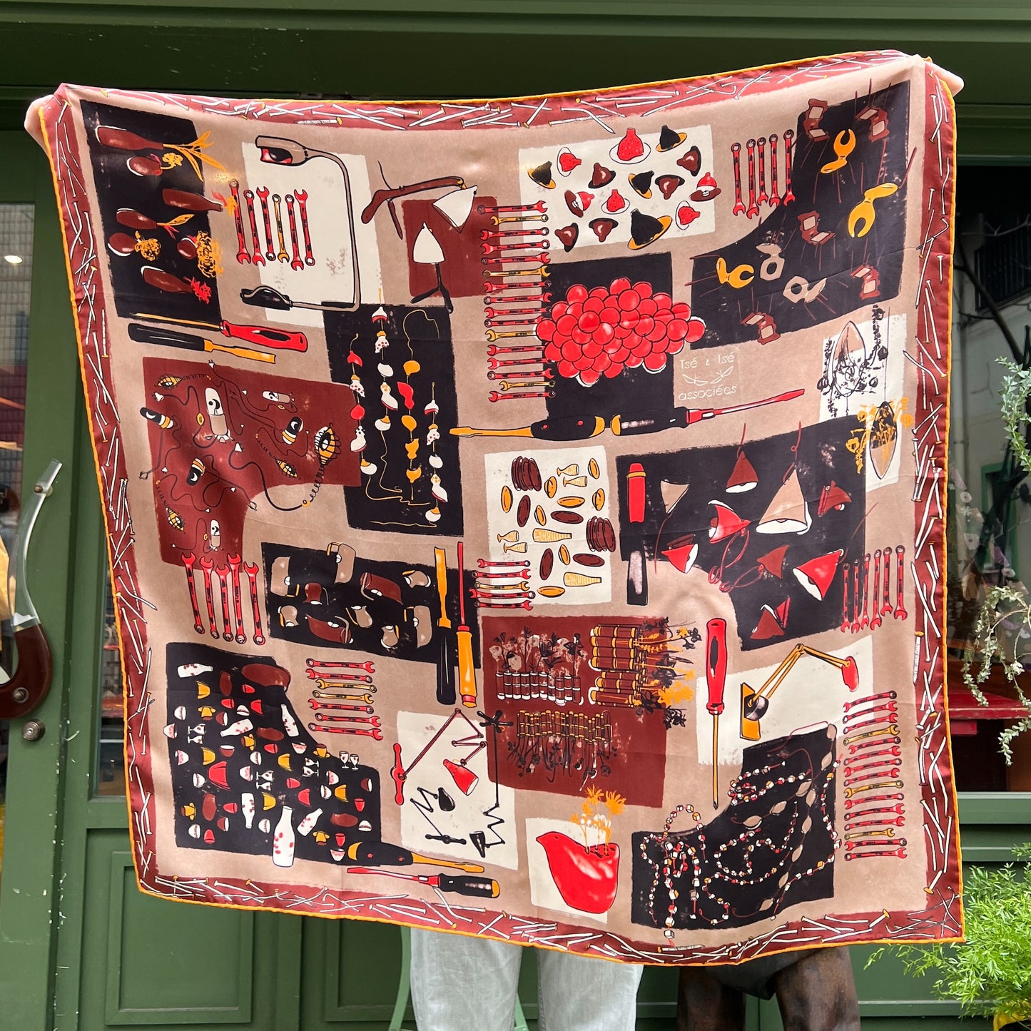 【Tse & Tse associees】スカーフ FOULARD TSE & TSE brun